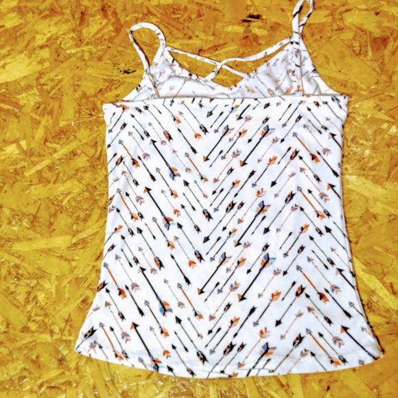 TANK TOP*SPAGHETTI STRAPS*WISHFUL PARK*WOMEN M*SOUTHWEST DESIGN*NWOT* - Picture 3 of 6